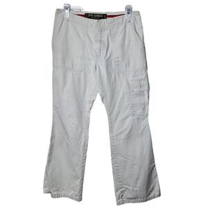 Vintage PS-3983 Periscope Women 5 Beige Y2K Cargo Cotton Pants